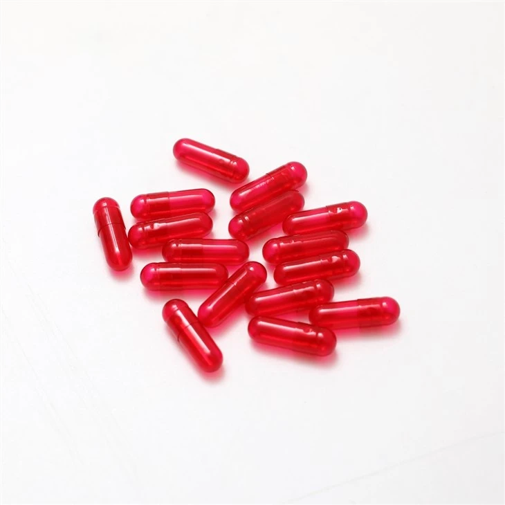 Semi Transparent Capsules In Size 00, 0, 1, 2, 3, 4